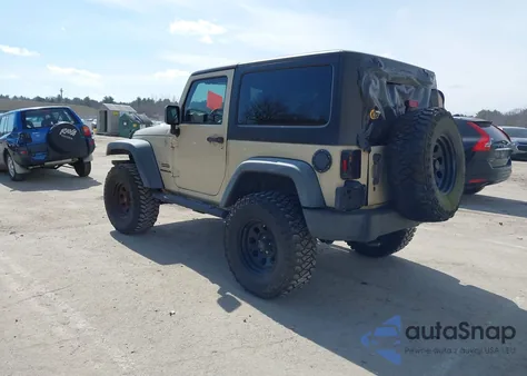 2011 Jeep Wrangler Sport из США, поврежденный, VIN 1J4GA2D16BL595765